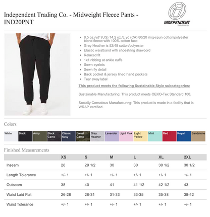 Elite H - Fleece Pants