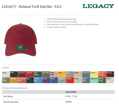 Elite H - Dad Hat